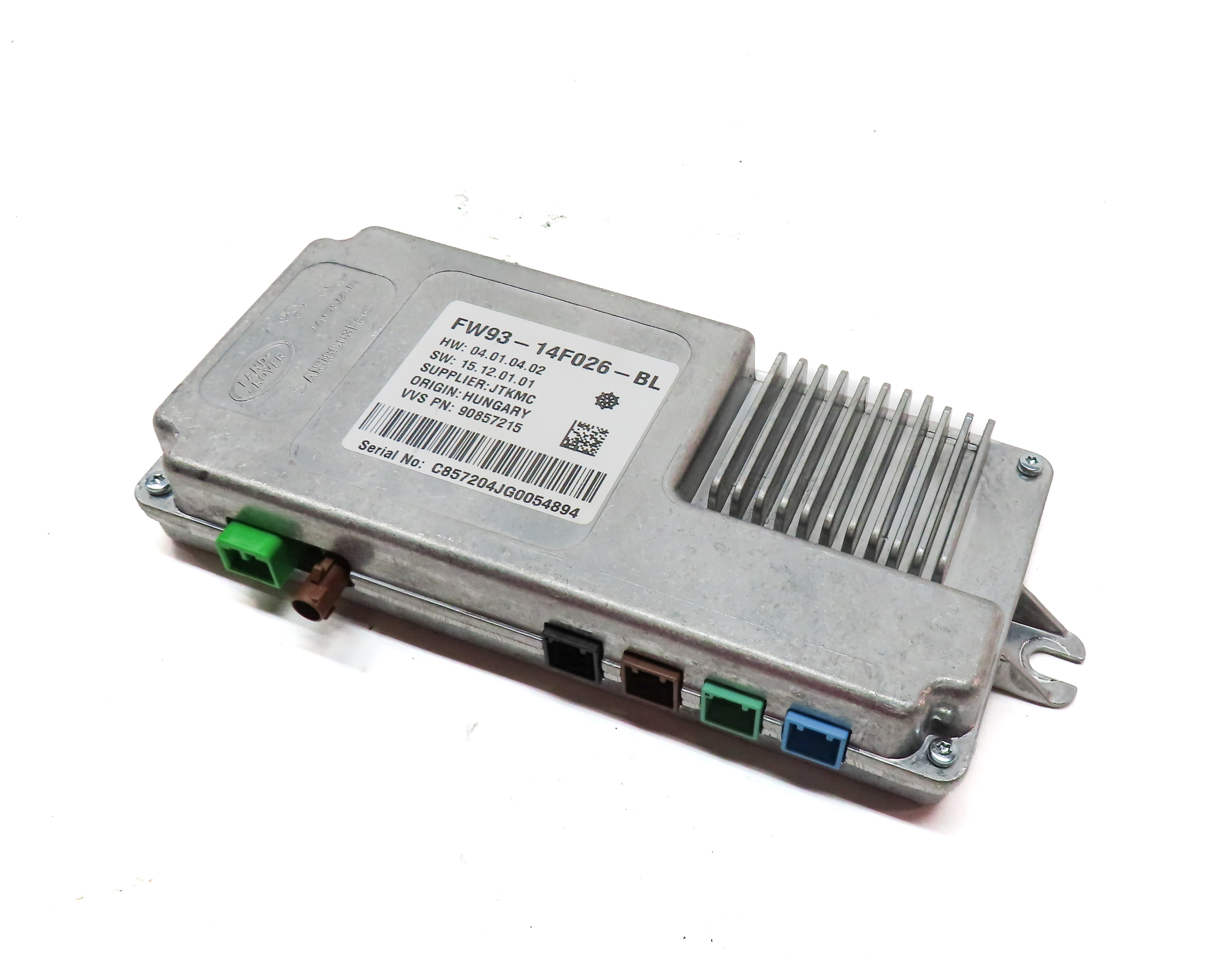 2016 RANGE ROVER SPORT (L494) SURROUND VIEW CAMERA CONTROL MODULE — exact item pictured